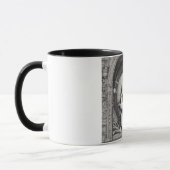 Mug Illustration du crâne (Gauche)
