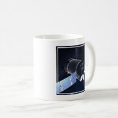 Mug Illustration Du Dragon Xl Spacecraft. (Devant droit)