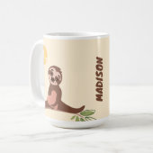 Mug Illustration du flot (Devant gauche)