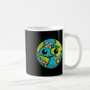 Mug Illustration du jour de l'amoureux de la Terre Don