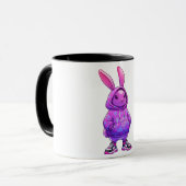 Mug Illustration du lapin mignon | Musique de café lap (Devant gauche)