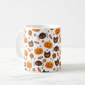 Mug Illustration du Motif d'Halloween mignon (Devant gauche)