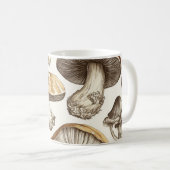 Mug Illustration du Motif du champignon (Devant droit)