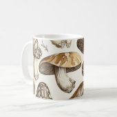 Mug Illustration du Motif du champignon (Devant gauche)
