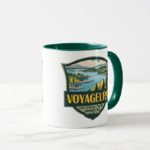 Mug Illustration du parc national des Voyageurs Insign (Devant droit)