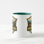Mug Illustration du parc national North Cascades Voyag (Centre)