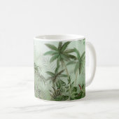 Mug Illustration du paysage botanique vintage tropical (Devant droit)