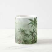 Mug Illustration du paysage botanique vintage tropical (Centre)