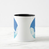 Mug Illustration du Petit Renard arctique (Vulpes lago (Centre)