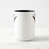 Mug Illustration du pic vert (Centre)