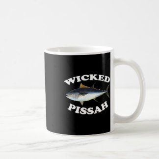Mug Illustration du thon rouge de Pissah Wicked Pêche 