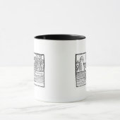 Mug Illustration 'du voyage de St Brendan (Centre)