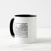 Mug Illustration 'du voyage de St Brendan (Devant gauche)