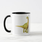 Mug Illustration d'un Camarasaurus (Gauche)
