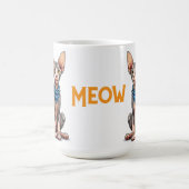 Mug Illustration d'un chat Sphynx (Centre)