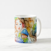 Mug Illustration d'un conte de fées de Whimsical (Devant droit)