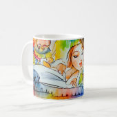 Mug Illustration d'un conte de fées de Whimsical (Devant gauche)