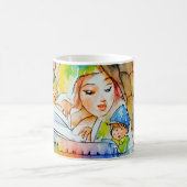 Mug Illustration d'un conte de fées de Whimsical (Centre)