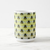Mug Illustration d'un essaim de bourdons à miel (Centre)