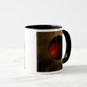 Mug Illustration d'un Jupiter chaud appelé HD 149026b (Devant droit)