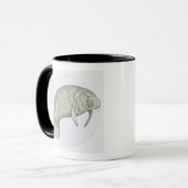 Mug Illustration d'un lamantin (espèces de Trichechus) (Devant gauche)