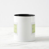 Mug Illustration d'un lancement de rugby (Centre)