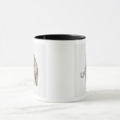 Mug Illustration d'un mammouth (Centre)