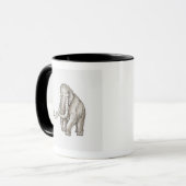Mug Illustration d'un mammouth (Devant gauche)