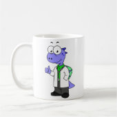 Mug Illustration D'Un Médecin Spinosaure. (Gauche)