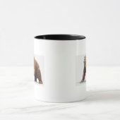 Mug Illustration d'un ours Brown (Centre)