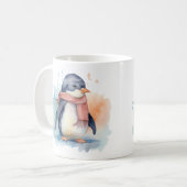 Mug Illustration d'un pingouin adorable (Devant gauche)