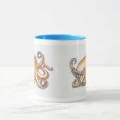 Mug Illustration d'un poulpe (Centre)
