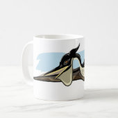 Mug Illustration D'Un Pteranodon Dinosaure. (Devant gauche)
