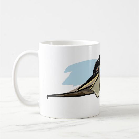 Mug Illustration D'Un Pteranodon Dinosaure. (Gauche)