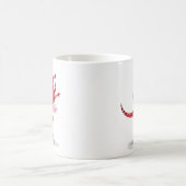 Mug Illustration D'Un Raptor Danseur Ballerina. (Centre)
