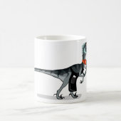 Mug Illustration D'Un Serveur De Restauration Raptor. (Centre)