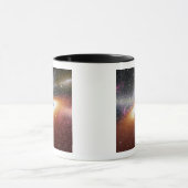 Mug Illustration d'un trou noir supermassif (Centre)