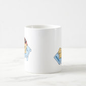 Mug Illustration D'Un Tyrannosaurus Rex Bain De Soleil (Centre)