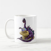 Mug Illustration D'Un Vendeur Fortune Plateosaurus. (Gauche)