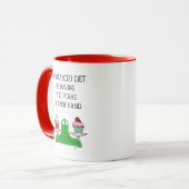 Mug Illustration d'une alimentation équilibrée (Devant gauche)