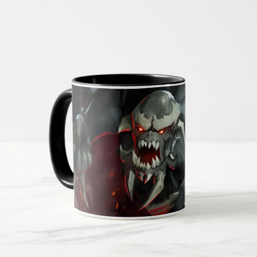 Mug Illustration d'une crise infinie (Devant gauche)
