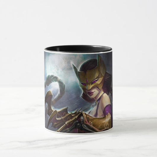 Mug Illustration d'une crise infinie, gaslight Catwoma (Centre)