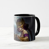 Mug Illustration d'une crise infinie, gaslight Catwoma (Devant droit)