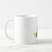 Mug Illustration d'une femme qui s'étire (Gauche)