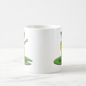 Mug Illustration d'une grenouille de dessin animé cool (Centre)