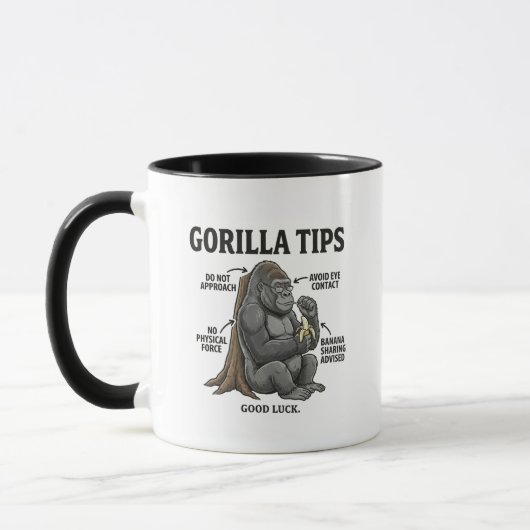 Mug Illustration d'une infographie sur les conseils de (Gauche)