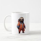 Mug Illustration d'une parcelle mignonne et amicale (Gauche)