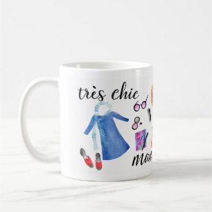 Mug Illustration élégante pour la fête des mères