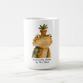 Mug Illustration émotionnellement stable d'un dragon b