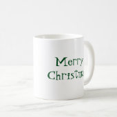 Mug Illustration et texte du père noël (Devant droit)